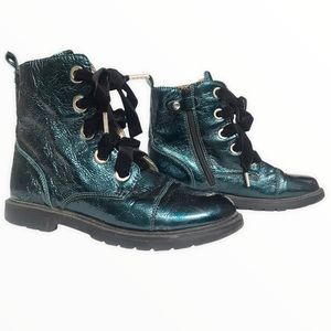 Naturino iridescent ankle boots | sz7